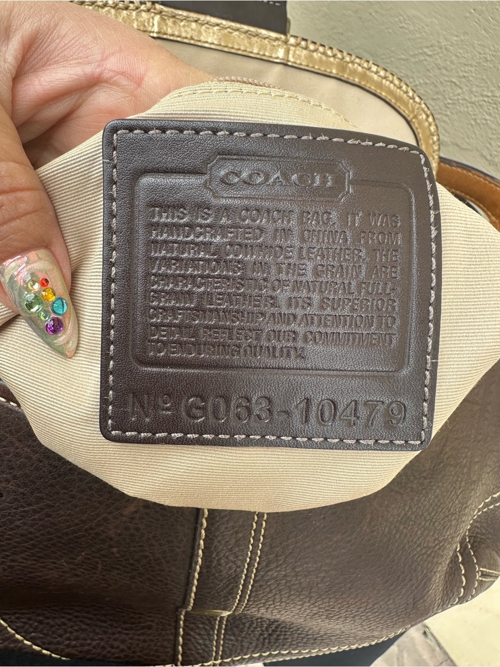 🦣 Y2k/ Vintage Coach Brown Soho Shoulder Bag 10479 🦣 - Picture 12 of 12
